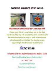 Charity Fun Day - Sunday 13th July 2pm